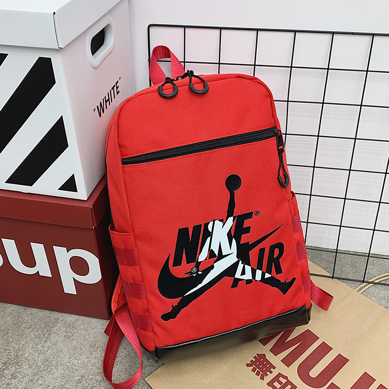 2020 Red Black White Nike Air Jordan Backpack